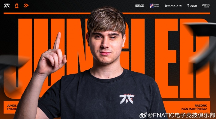 FNC官方:与打野选手Razork完成续约!